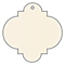 Pearlized Latte Style F Tag (3 x 3) 10/Pk