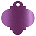 Purple Silk Style F Tag 3 x 3