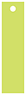 Citrus Green Style G Tag 1 1/4 x 5
