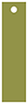 Olive Style G Tag 1 1/4 x 5