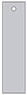Smoke (Textured) Style G Tag (1 1/4 x 5) 10/Pk