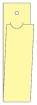 Sugared Lemon Style H Tag (1 1/4 x 5 3/4 folded) 10/Pk