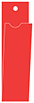 Rouge Style H Tag 1 1/4 x 5 3/4 folded
