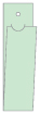 Green Tea Style H Tag (1 1/4 x 5 3/4 folded) 10/Pk