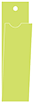Citrus Green Style H Tag 1 1/4 x 5 3/4 folded