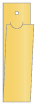 Gold Style H Tag (1 1/4 x 5 3/4 folded) 10/Pk