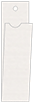 Linen Natural White Style H Tag 1 1/4 x 5 3/4 folded