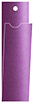 Purple Silk Style H Tag 1 1/4 x 5 3/4 folded