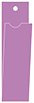 Plum Punch Style H Tag 1 1/4 x 5 3/4 folded