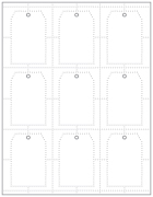 Solar White Imprintable Tag Style A1