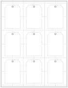 Solar White Imprintable Tag Style A1