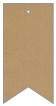 Natural Kraft Style K Tag (2 x 4) 10/Pk