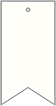 Pearlized White Style K Tag (2 x 4) 10/Pk