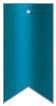 Teal Silk Style K Tag (2 x 4) 10/Pk