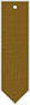 Eames Umber (Textured) Style L Tag (1 1/4 x 5) 10/Pk