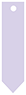 Purple Lace Style L Tag 1 1/4 x 5