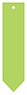 Citrus Green Style L Tag (1 1/4 x 5) 10/Pk