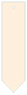 Coral metallic Style L Tag (1 1/4 x 5) 10/Pk