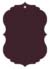 Eggplant Style M Tag (3 x 4) 10/Pk