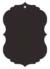 Linen Black Style M Tag (3 x 4) 10/Pk