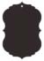 Linen Black Style M Tag (3 x 4) 10/Pk