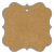 Natural Kraft Style N Tag (2 1/2 x 2 1/2) 10/Pk