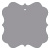 Pewter Style N Tag (2 1/2 x 2 1/2) 10/Pk