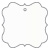 Crystal Style N Tag (2 1/2 x 2 1/2) 10/Pk