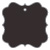 Linen Black Style N Tag (2 1/2 x 2 1/2) 10/Pk