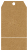 Natural Kraft Pocket Tag (3 x 5 1/2) 10/Pk