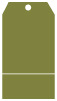 Olive Pocket Tag (3 x 5 1/2) 10/Pk