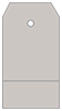 Soho Grey Pocket Tag (3 x 5 1/2) 10/Pk