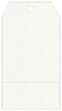 White Pearl Pocket Tag (3 x 5 1/2) 10/Pk