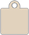 Eames N. White (Textured) Style Q Tag (2 x 2 1/2) 10/Pk