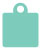 South Beach Style Q Tag (2 x 2 1/2) 10/Pk