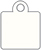 Pearlized White Style Q Tag (2 x 2 1/2) 10/Pk
