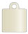 Champagne Style Q Tag (2 x 2 1/2) 10/Pk