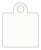 Crystal Style Q Tag (2 x 2 1/2) 10/Pk