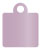 Violet Style Q Tag (2 x 2 1/2) 10/Pk