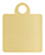 Gold Pearl Style Q Tag (2 x 2 1/2) 10/Pk