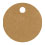 Natural Kraft Style R Tag (1 3/4 x 1 3/4) 10/Pk