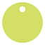 Citrus Green Style R Tag 1 3/4 x 1 3/4