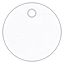 Linen Solar White Style R Tag 1 3/4 x 1 3/4
