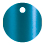 Teal Silk Style R Tag (1 3/4 x 1 3/4) 10/Pk