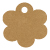 Natural Kraft Style S Tag (2 1/2 x 2 1/2) 10/Pk