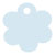 Blue Feather Style S Tag (2 1/2 x 2 1/2) 10/Pk