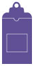 Amethyst Window Tag (2 5/8 x 5) 10/Pk