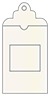 White Gold Window Tag (2 5/8 x 5) 10/Pk