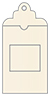 Pearlized Latte Window Tag (2 5/8 x 5) 10/Pk