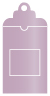 Violet Window Tag (2 5/8 x 5) 10/Pk